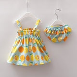 Newborn Baby Girls Clothes Sleeveless Dress