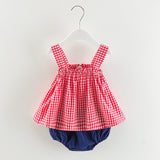 Newborn Baby Girls Clothes Sleeveless Dress
