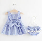 Newborn Baby Girls Clothes Sleeveless Dress
