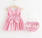 Newborn Baby Girls Clothes Sleeveless Dress