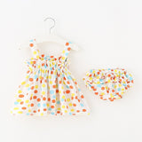 Newborn Baby Girls Clothes Sleeveless Dress