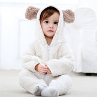 Newborn Baby Girl Cute Animal Rompers For Winter Autumn