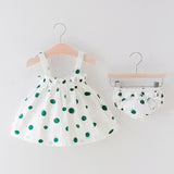 Newborn Baby Girls Clothes Sleeveless Dress