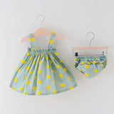 Newborn Baby Girls Clothes Sleeveless Dress
