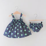 Newborn Baby Girls Clothes Sleeveless Dress