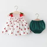 Newborn Baby Girls Clothes Sleeveless Dress