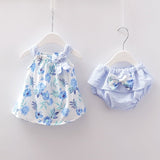 Newborn Baby Girls Clothes Sleeveless Dress