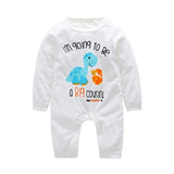 New Newborn Baby Boys Girls Romper Animal Printed Long Sleeve Winter Cotton Clothing