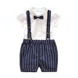 Baby Boy Clothing Setg Gentleman Suit Party Costume For Summer